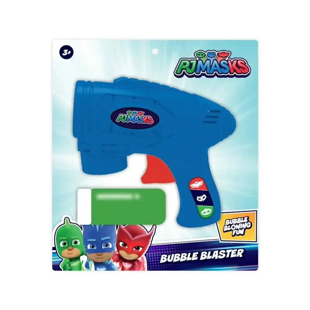 PJ Masks Showbag 22 w/ Backpack/Headband/Kaleidoscope/Activity SetBubble Gun