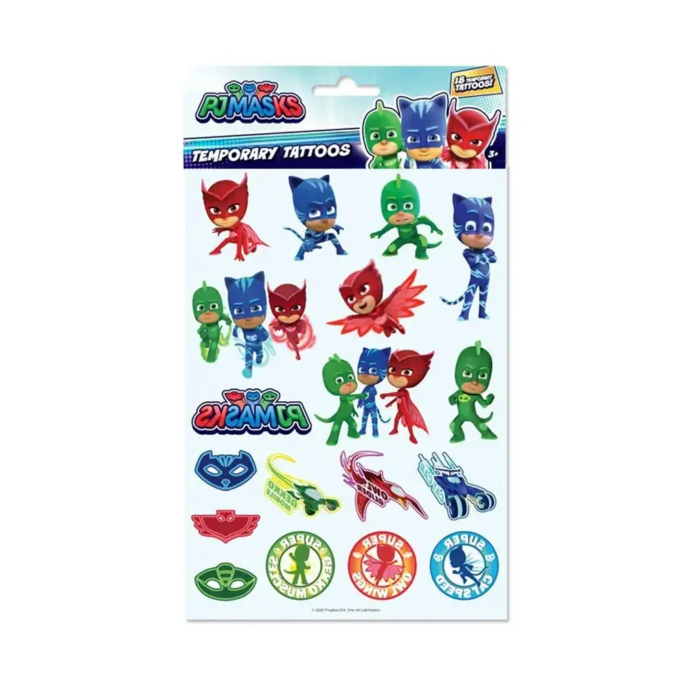 PJ Masks Showbag 22 w/ Backpack/Headband/Kaleidoscope/Activity SetBubble Gun