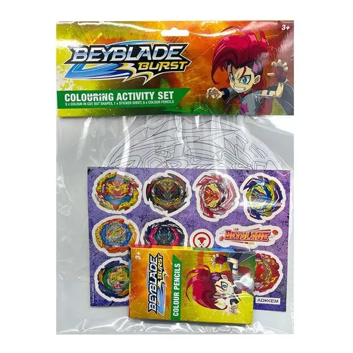 Beyblade Showbag 22 w/Backpack/Wristband/Stickers/Socks/Keyring/Poster/Book