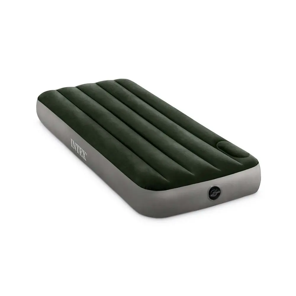 Intex 76cm JR Single DuraBeam Downy Airbed Inflatable Mattress Travel/Camping