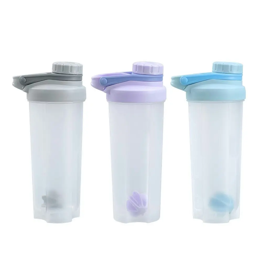 3x Lemon & Lime 750ml Shaker Bottle Protein Shake Container w/Screw Top Lid Asst