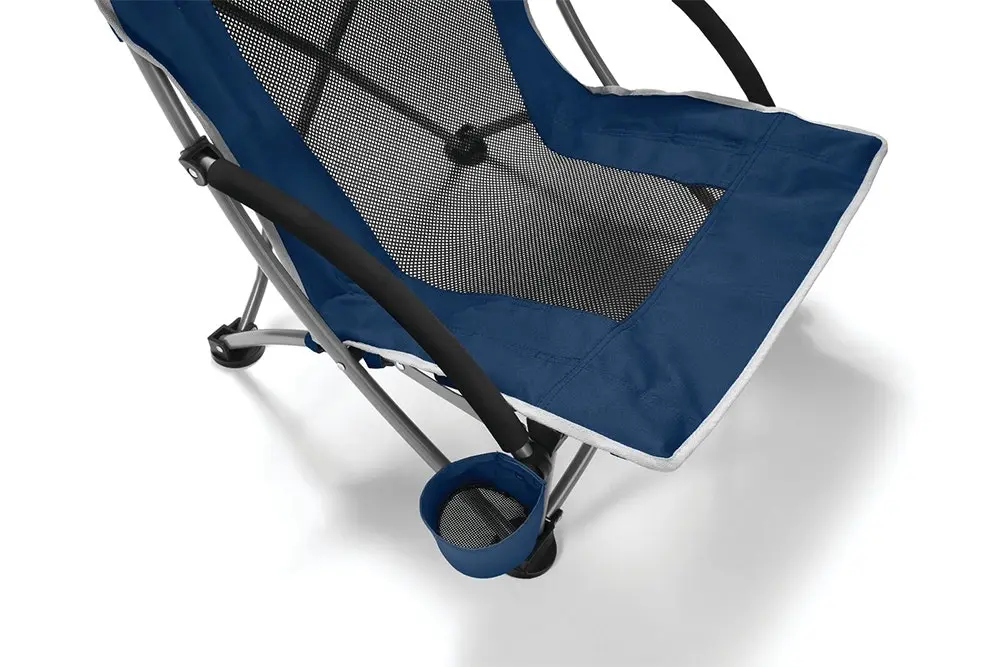 Sport-Brella Adjustable Beach Chair Outdoor Seating w/ UPF50+ Shade Umbrella