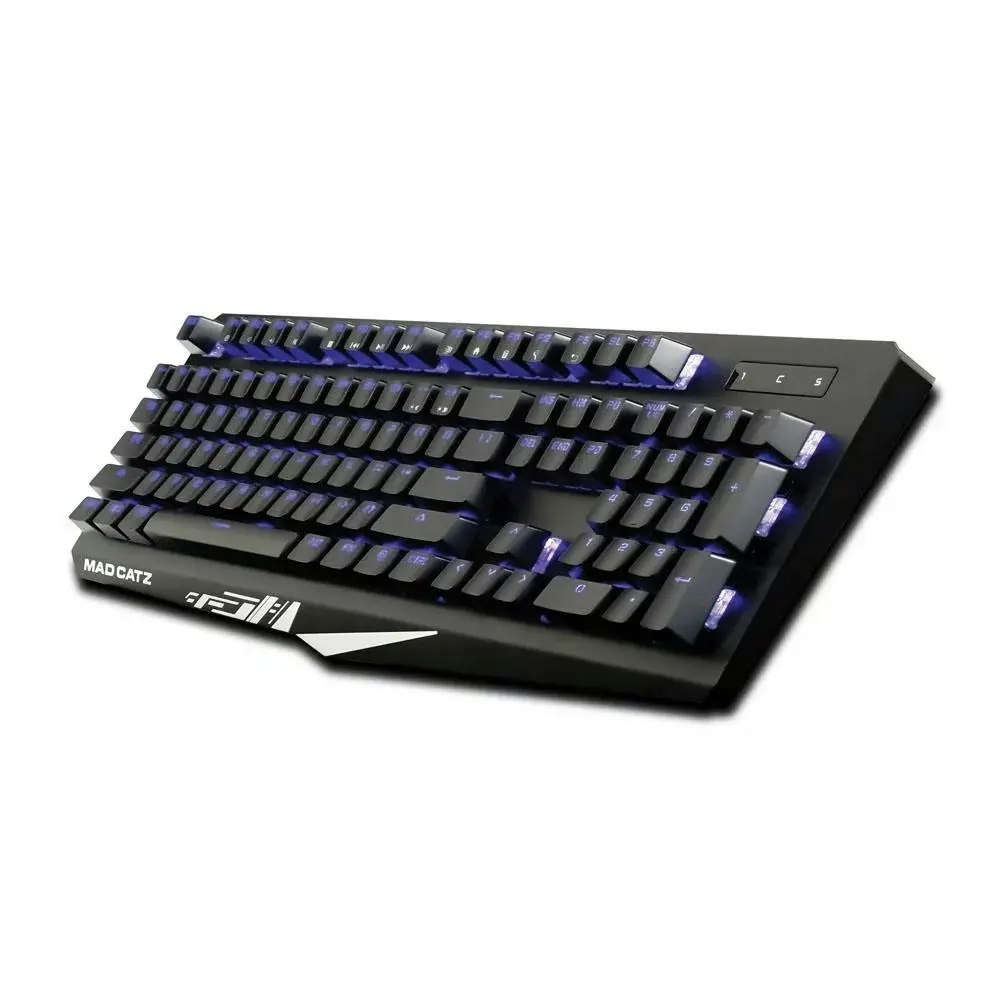 Mad Catz S.T.R.I.K.E. 4 Ultra Fast RGB Gaming Keyboard w/Cherry MX Red Keys