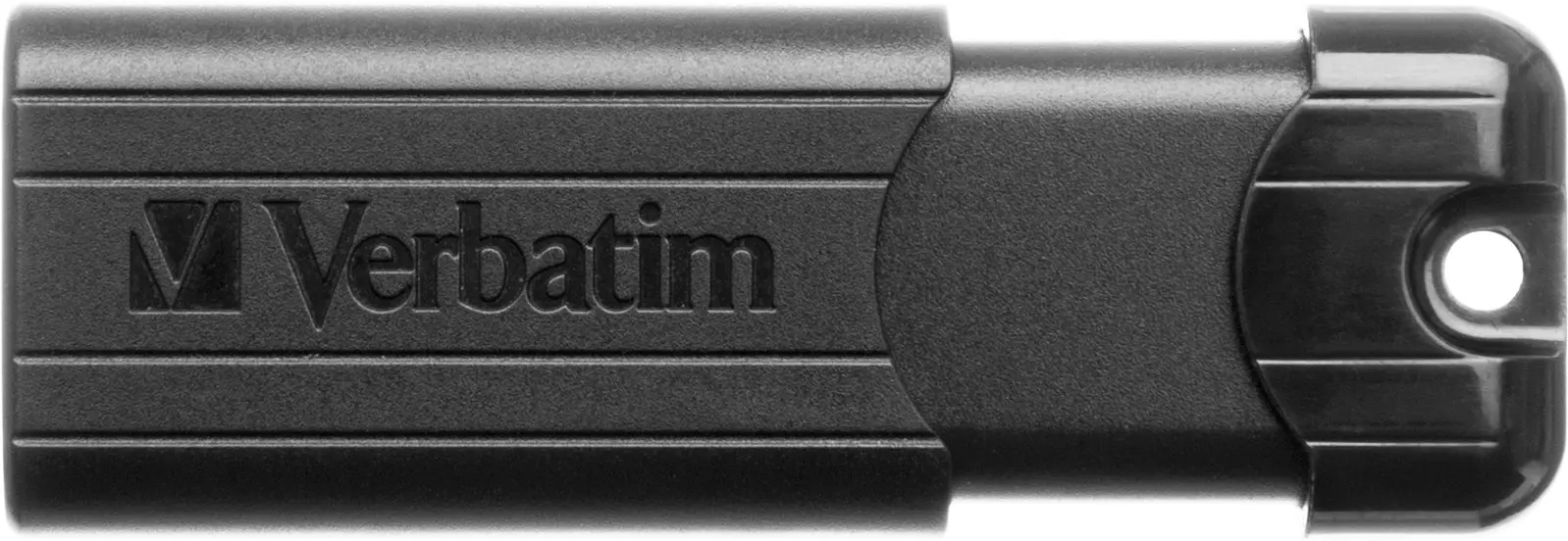 Verbatim Pinstripe Microban 128GB USB 3.0 Memory Stick Drive For PC/Laptop Black