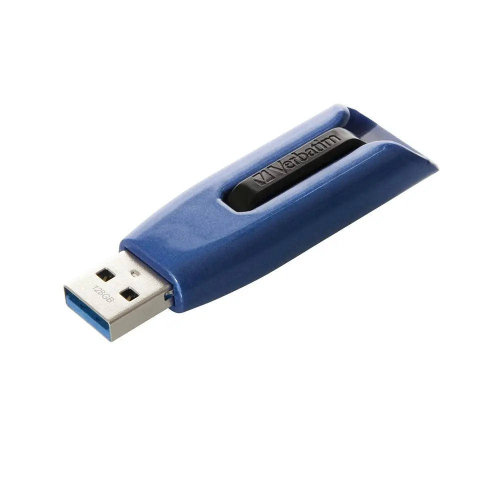 Verbatim Store'n'Go V3 Max High Performance 128GB USB Stick Drive For Laptop/PC