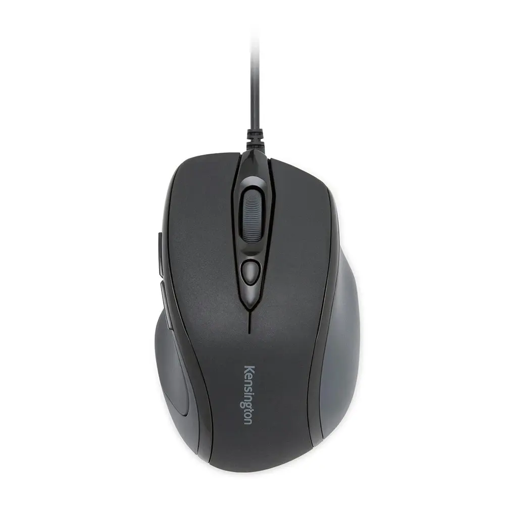 Kensington Pro Fit Mid Size Wired USB Mouse Optical For Computer/Laptop Black