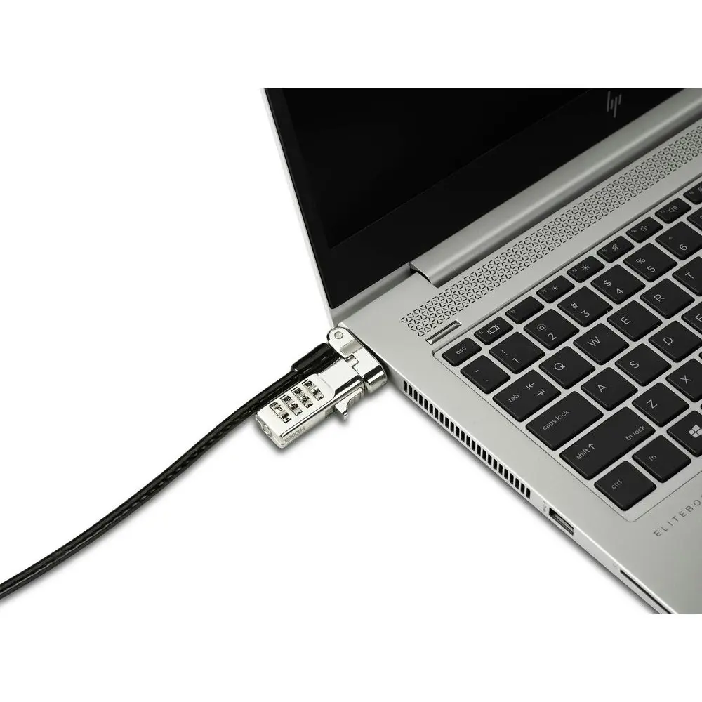 Kensington 3-in-1 Universal Combination Lock Cable Security For Laptop Black