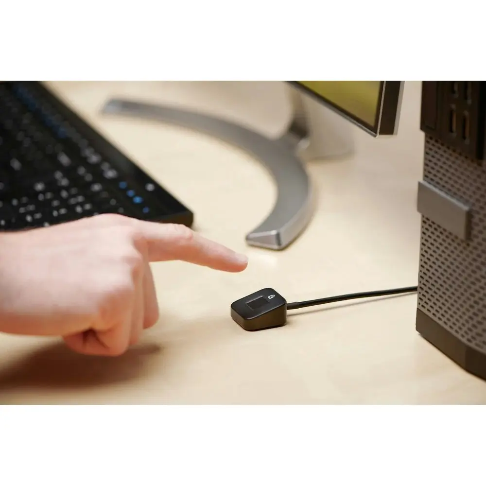 Kensington VeriMark Fingerprint Biometric Key For Desktop/Computer PC Black