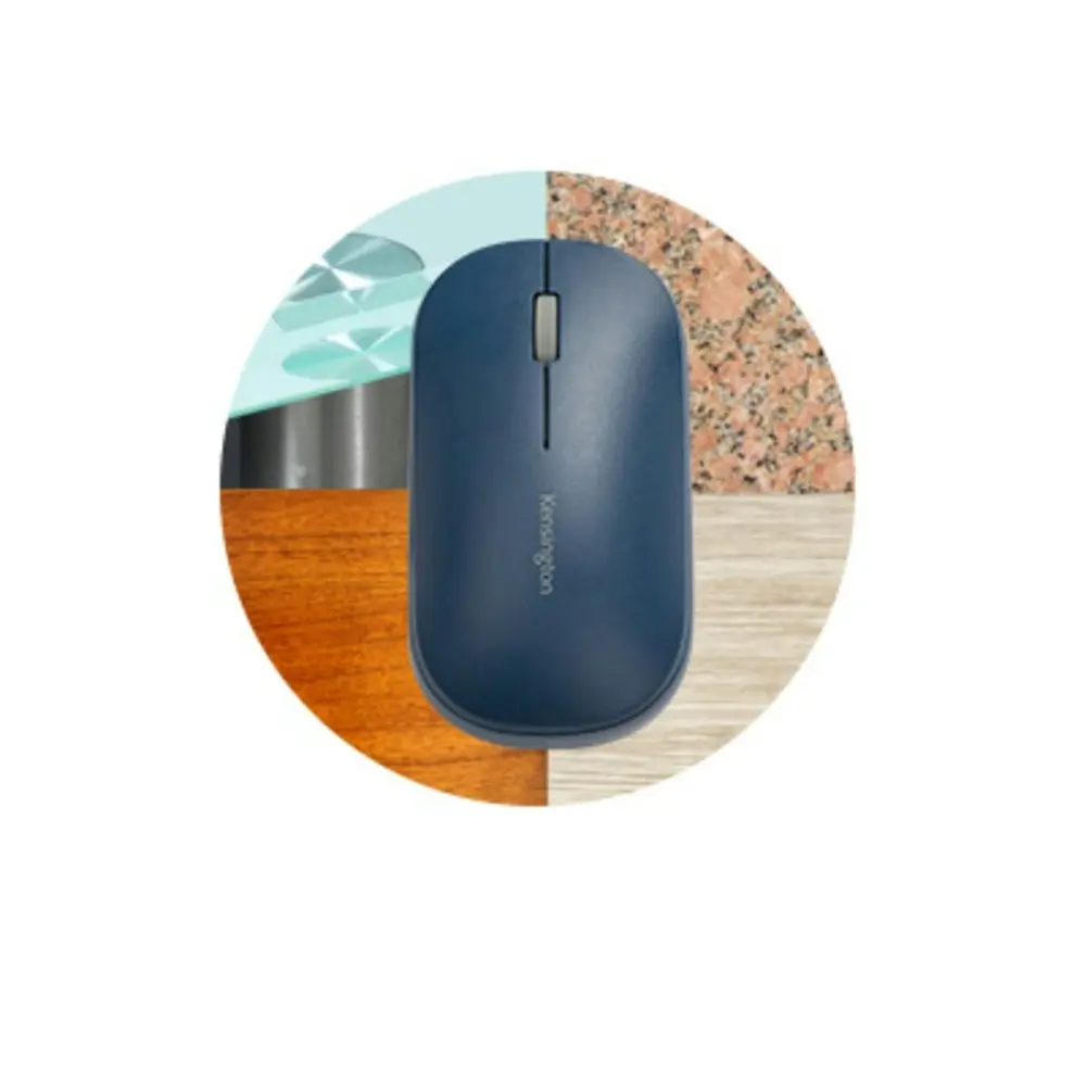 Kensington Suretrack 2.0 Wireless 2.4GHz Bluetooth Mouse For Laptop/Desktop Blue