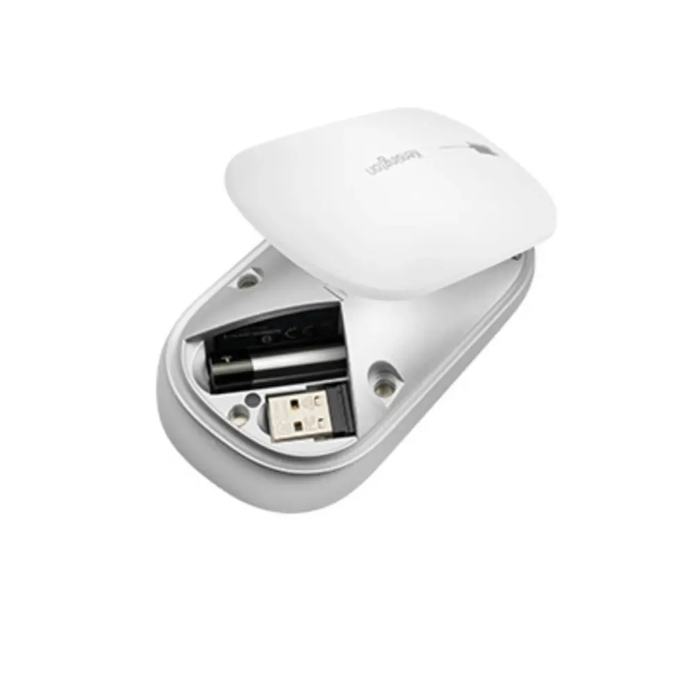 Kensington Suretrack 2.0 Wireless 2.4GHz Bluetooth Mouse For Laptop White/Silver