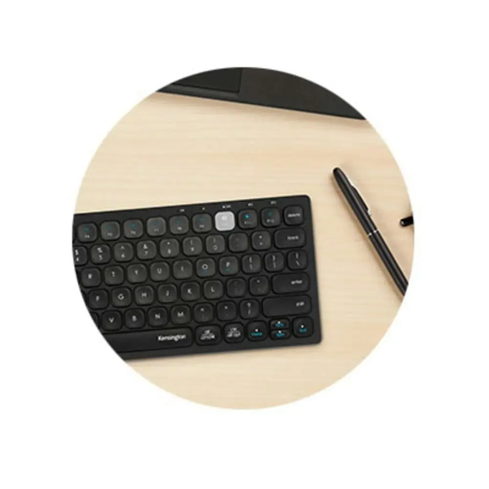 Kensington Mutli-Device Dual Wireless Bluetooth Keyboard For Laptop/PC Black