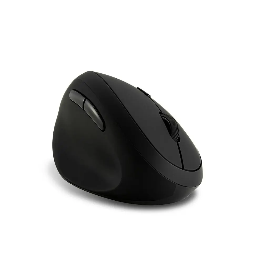 Kensington Left Handed Ergo Wireless Mouse w/ USB Dongle For PC/Laptop Black