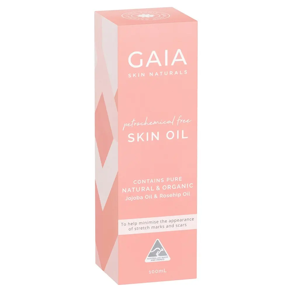 Gaia Skin Naturals Nourishing Skin Oil 100ml f/Pregnancy Stretch Marks/Itchiness