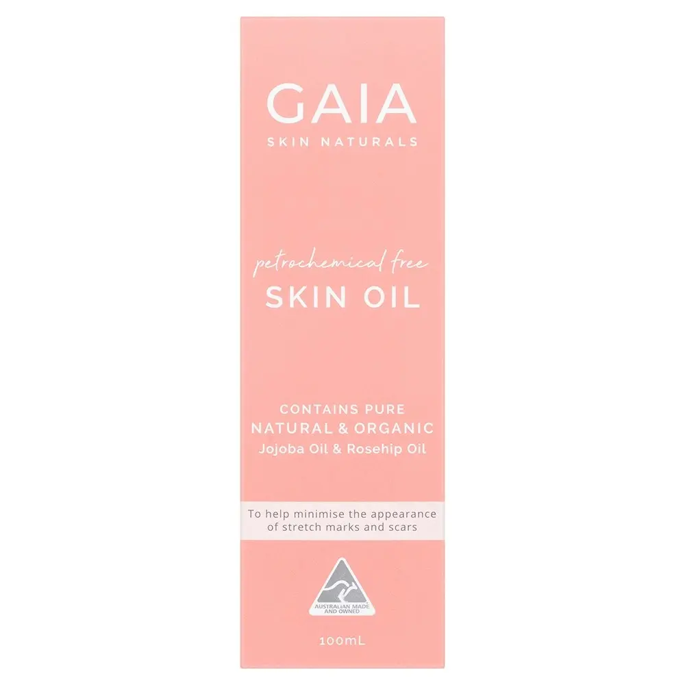 Gaia Skin Naturals Nourishing Skin Oil 100ml f/Pregnancy Stretch Marks/Itchiness