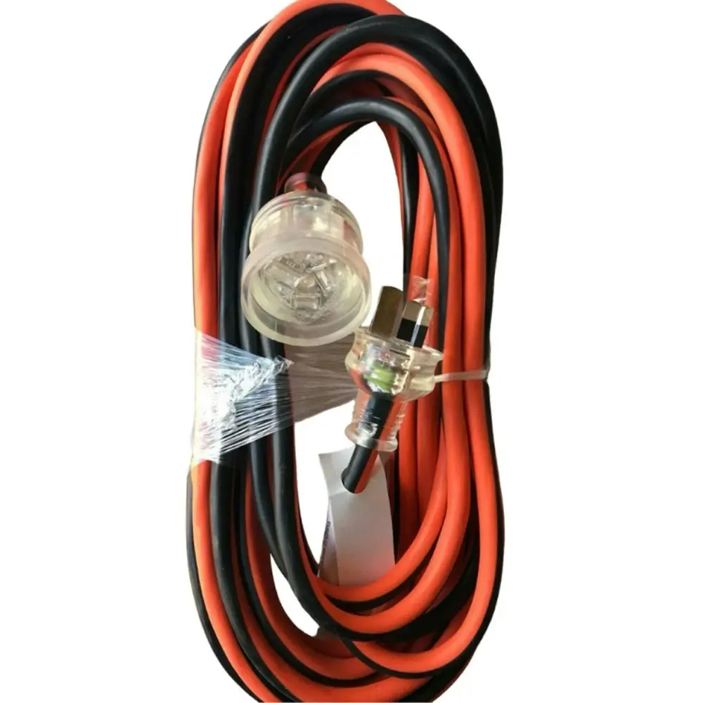 UltraCharge Contractor/Caravan Extension Lead 30m Cable Cord w/ 15A Plug/Socket