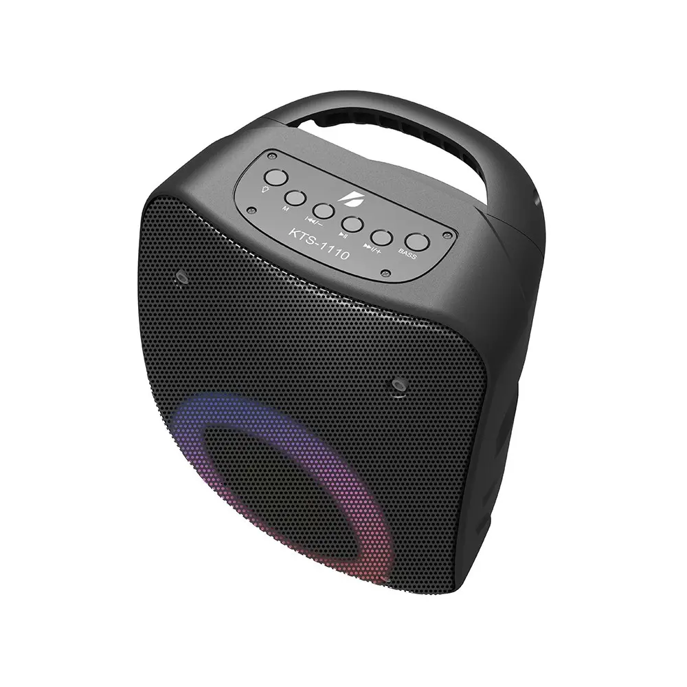 Pure Acoustics LX-50 Portable Wireless Bluetooth Home PA Speaker w/ Mic/FM Radio