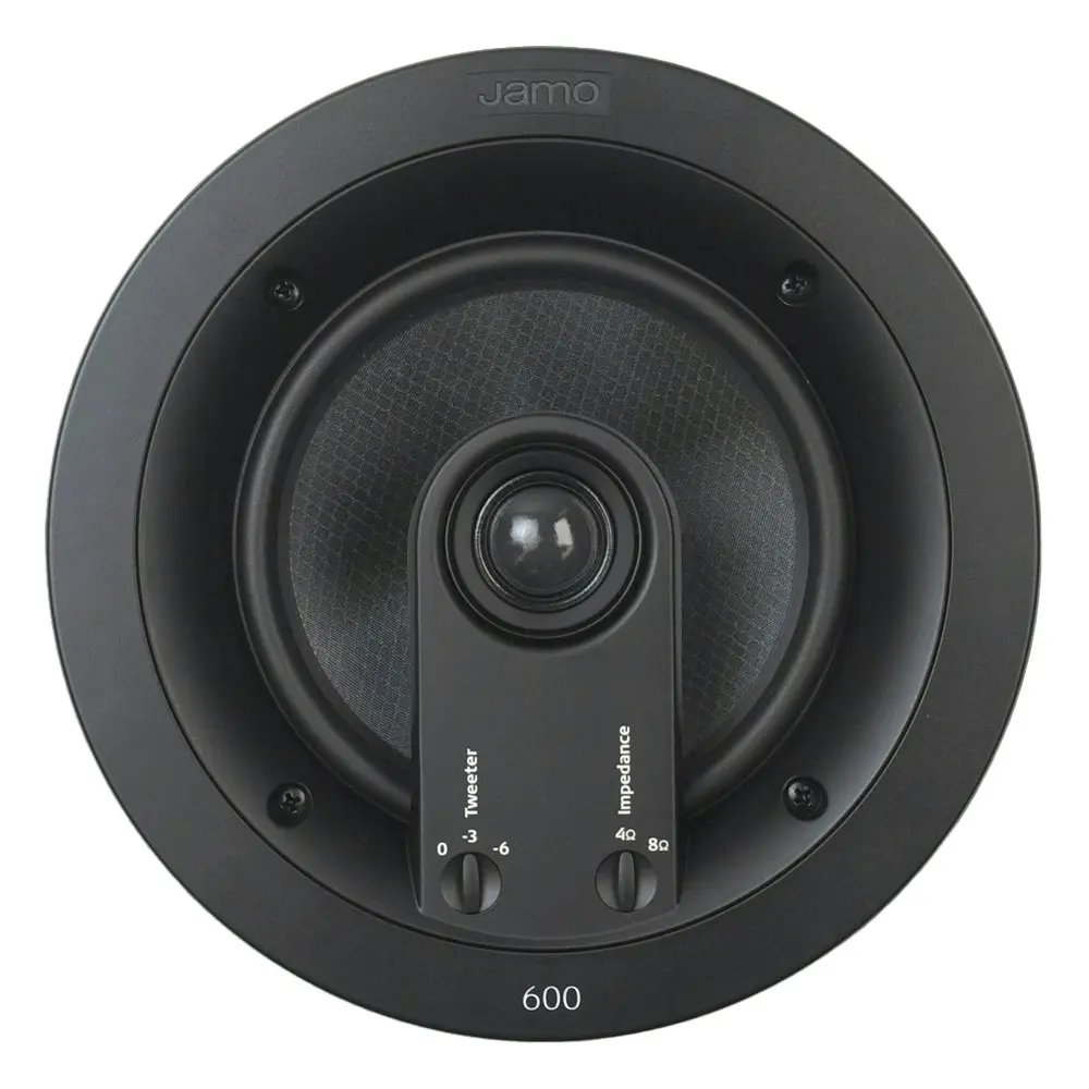 Jamo Custom 600 Series 2 Way Round In Ceiling Speaker Pair Set 229mm IC606FG