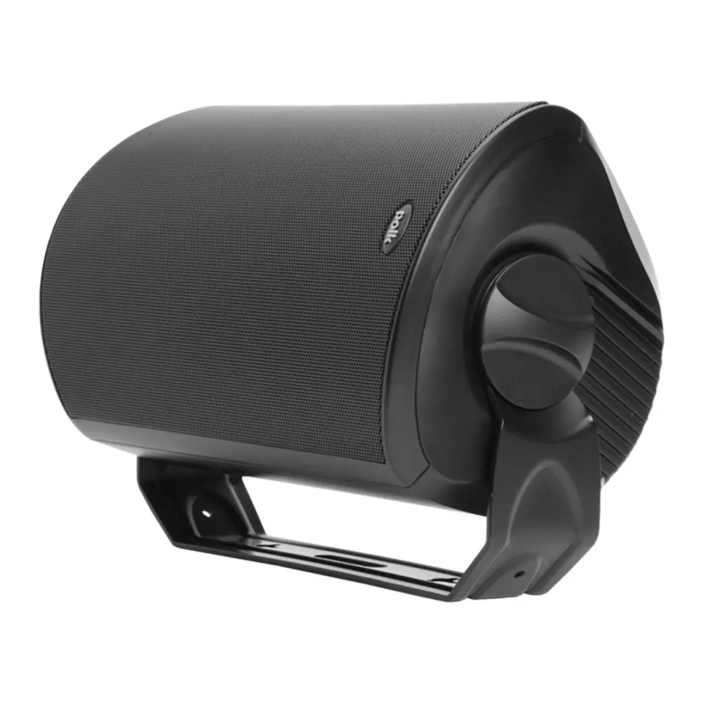 Polk Audio Atrium 6 Wall Mount All Weather Outdoor Speakers/5.25" Drivers Black