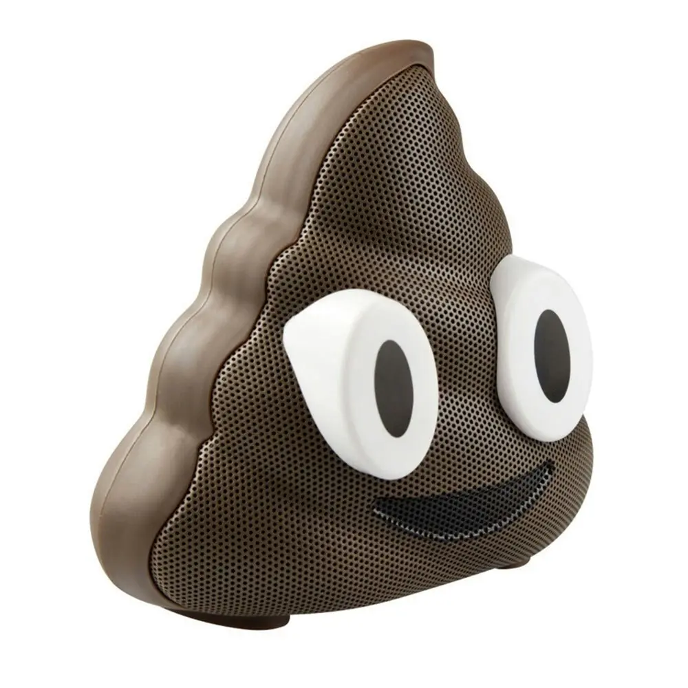 Jam Bluetooth Wireless Speaker w/Mic Choc Swirl Poop Emoji for iPhone/Galaxy