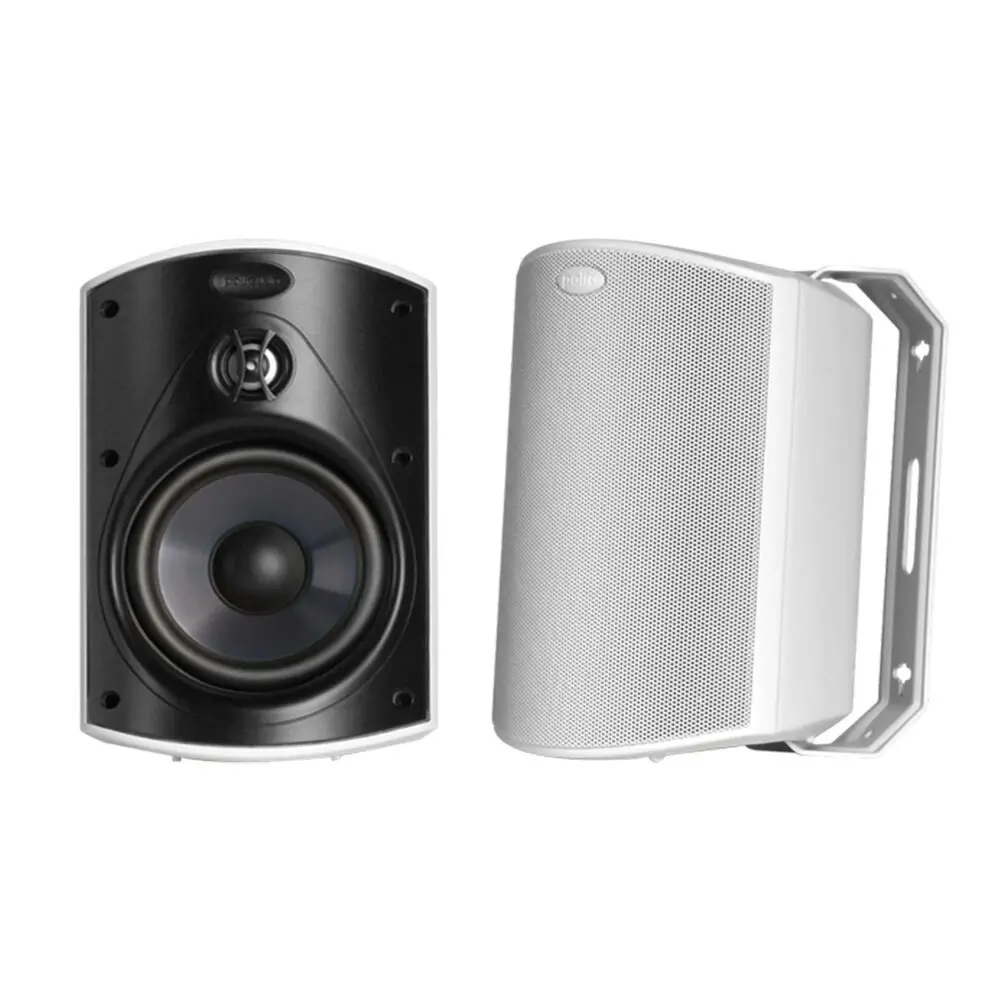 Polk Audio Atrium 5 Wall Mount/Outdoor Speakers w/5" Drivers/3/4" Tweeters White