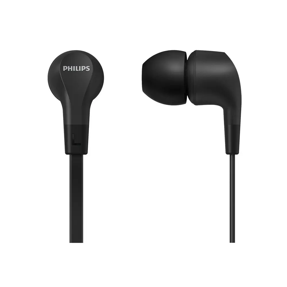 Philips Upbeat Series 1000 In-Ear Wired Headphones w/ Built-In Mic/3.5mm Black