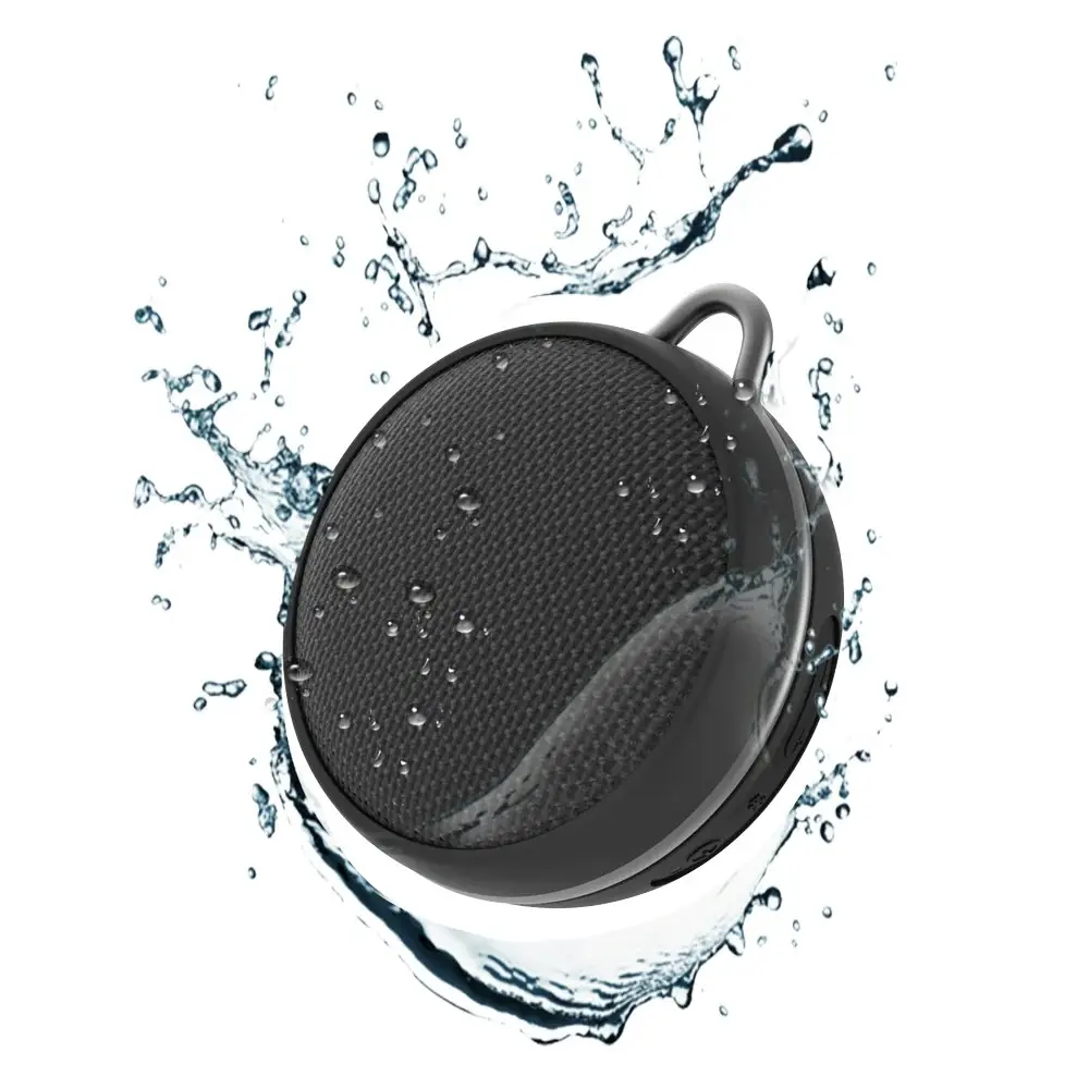 Moki Mojo TWS-Enabled Waterproof 360 Soundscape Wireless Speaker w/Wrist Strap