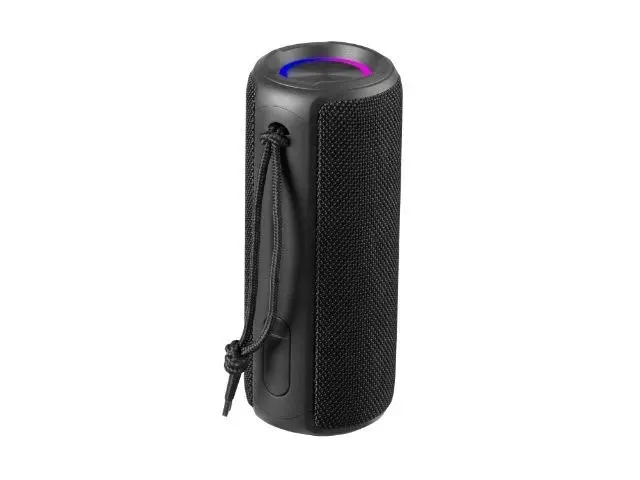 Wave 12W IPX7 LED BT Portable Speaker Amped Series For Smartphones Medium Black