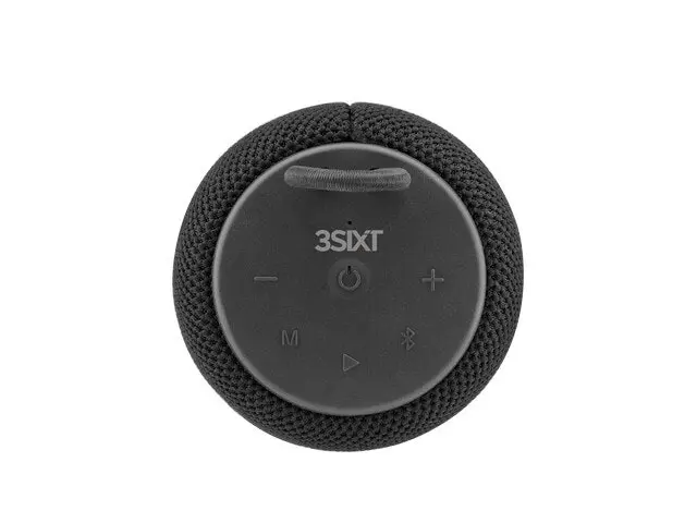 3sixT Hydra IPX5 BT Micro USB Wireless Speaker Music/Audio S For Smartphones BLK