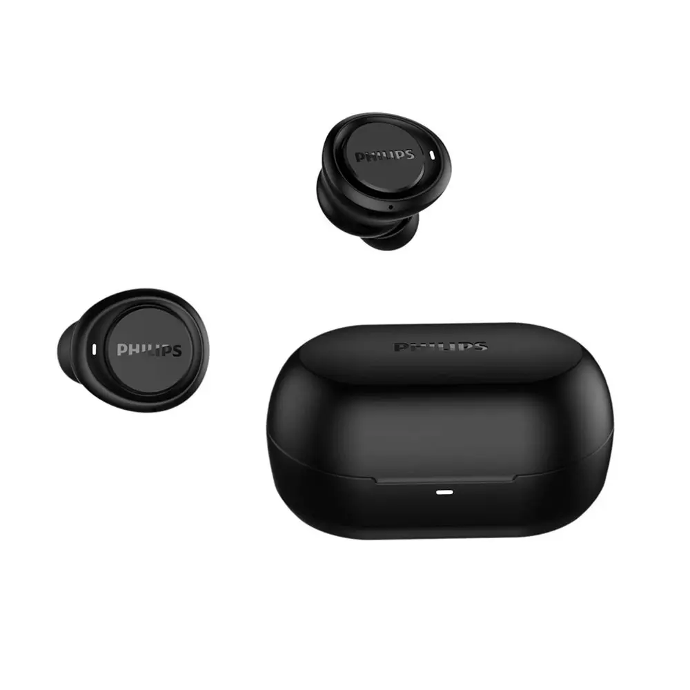 Philips 1000 Series True Wireless Bluetooth In Ear Earphones Button Control BLK