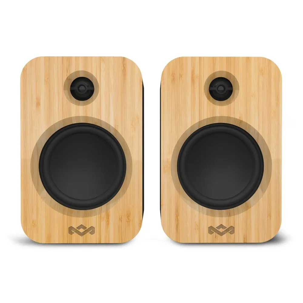 Marley Get Together Duo Bluetooth 5.0 Wireless Rechargeable Speakers RCA/AUX-IN