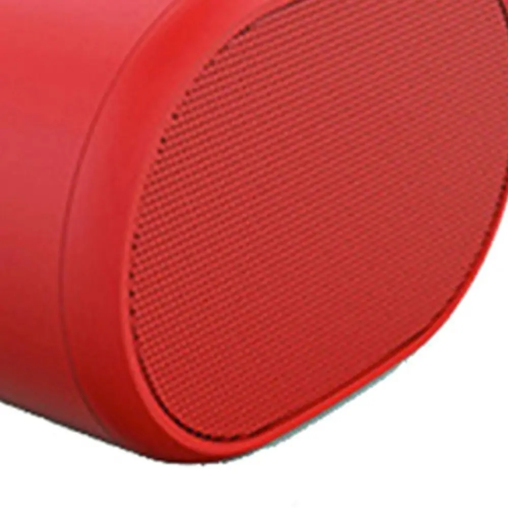 Sansai Portable Bluetooth Wireless Mini Speaker FM Radio/AUX/USB/MIC Red