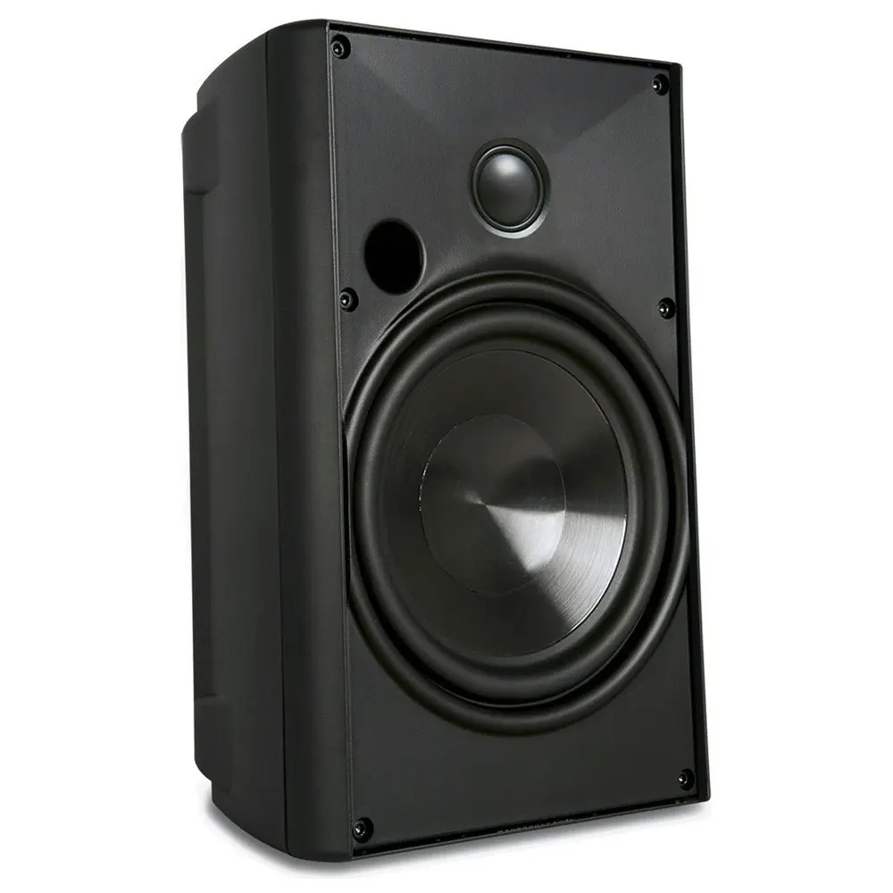 Proficient Audio Protege AW400 4in Indoor/Outdoor Speaker Pair Black Home/Music