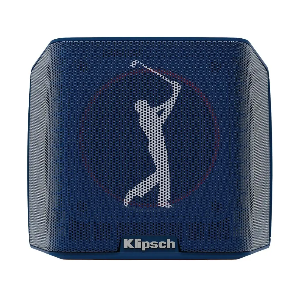 Klipsch Groove PGA Tour Edition Portable Speaker Wireless/Bluetooth Sound Blue