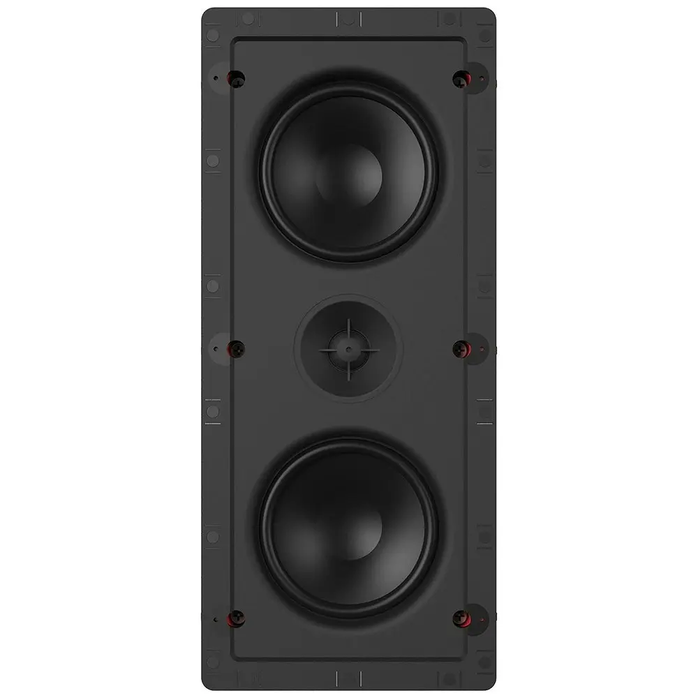 Klipsch DS-250W-LCR Dual In-Wall 5.25" Speaker 240W Home Audio/Music White