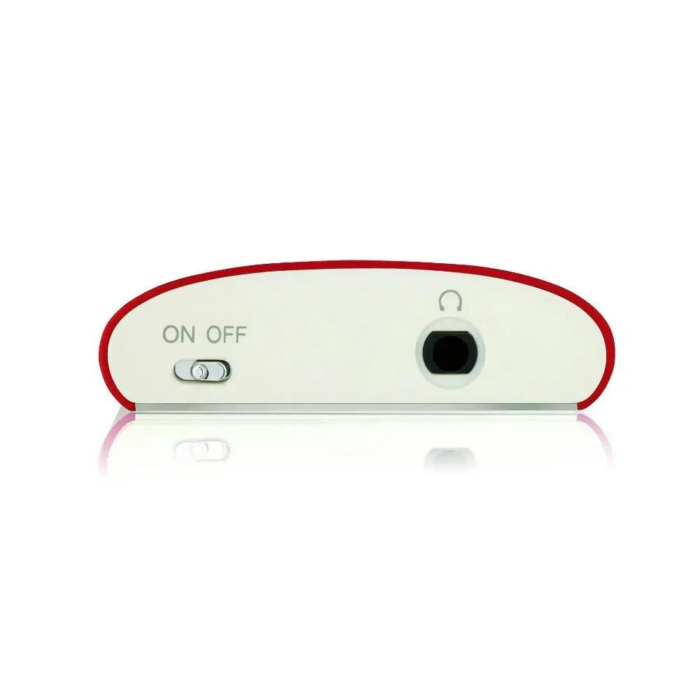 View Quest Blighty DAB+ Pocket Digital FM Radio/DAB Red