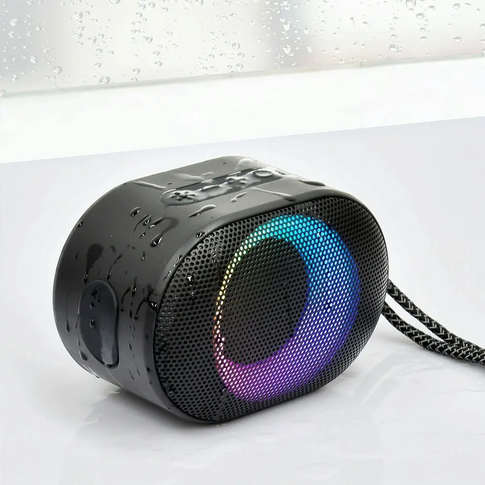 mBeat 11cm Bump B1 RGB IPX6 Waterproof Bluetooth Wireless Music/Audio Speaker