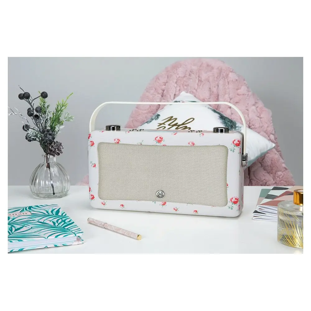 VQ Cath Kidston Hepburn Amazon Alexa Voice Bluetooth Speaker SCAT Rose