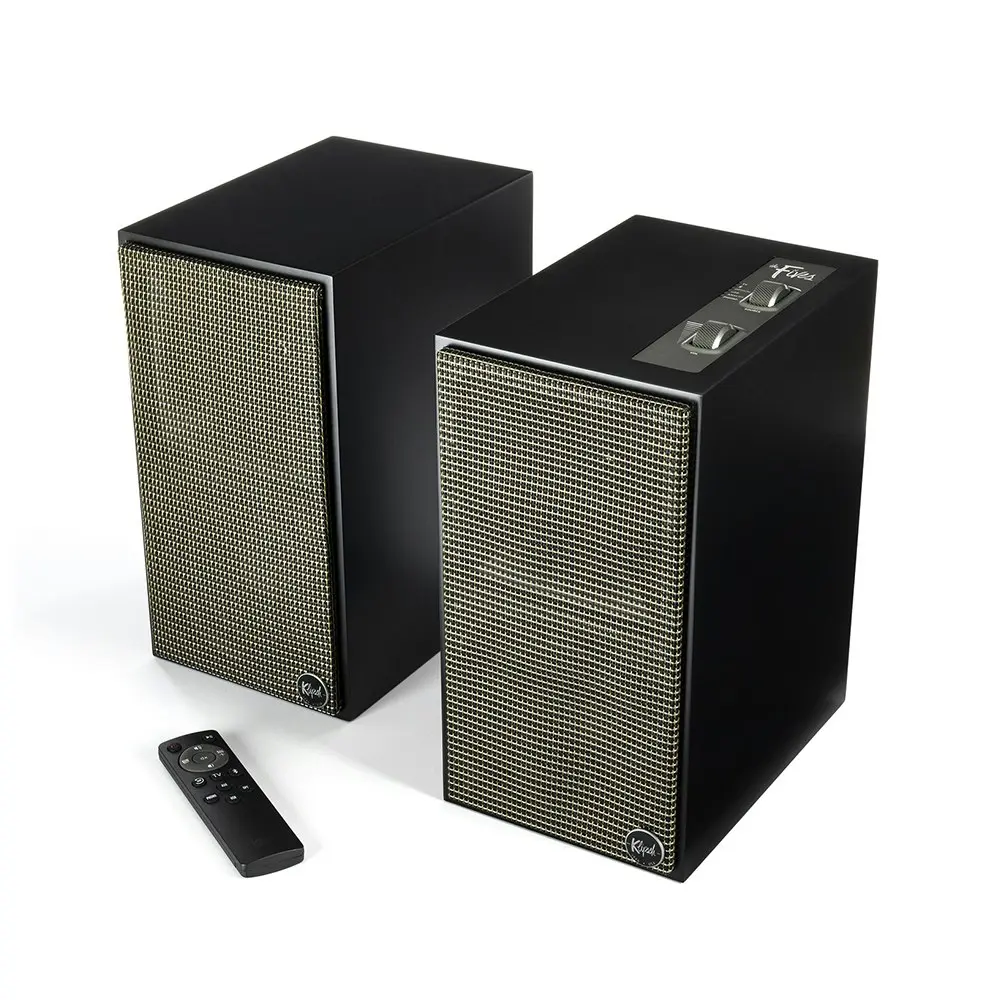 2x Klipsch The Fives Powered Monitor/Bookshelf Speaker Wireless/Bluetooth MAT BK