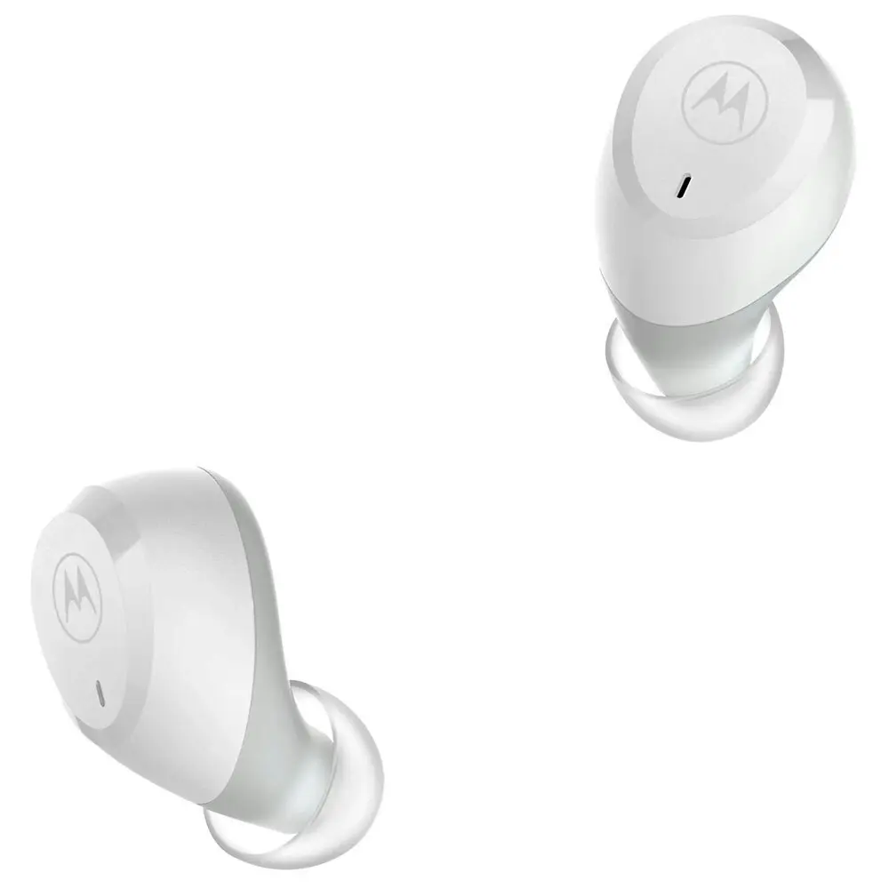 Motorola Moto Buds 100 Wireless Bluetooth Earphones for iPhone/Samsung WHT