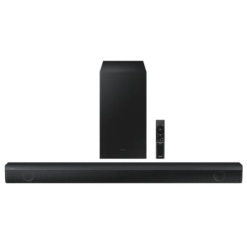 Samsung B550B Series 2.1ch Bluetooth Soundbar & 6.5in Wireless Subwoofer/Speaker