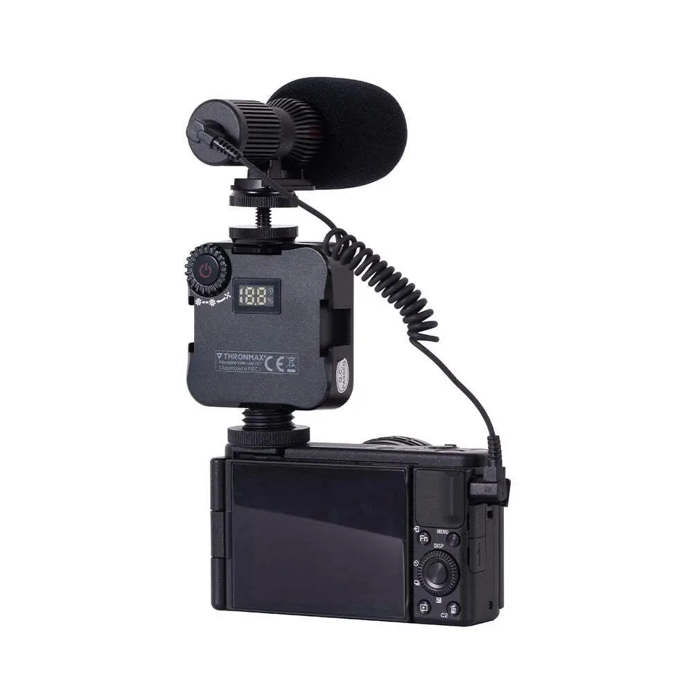 Thronmax StreamMic Vlogger Pro Streaming Kit w/Tripod/Light For Phones/Camera