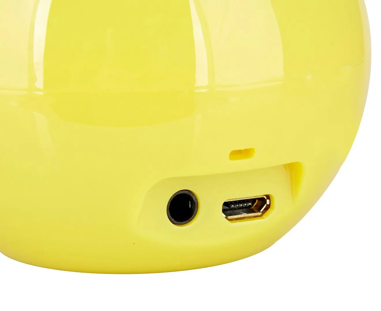 Carter Emoticon Audio Portable Wireless USB Bluetooth Speaker Heart Eyes Yellow