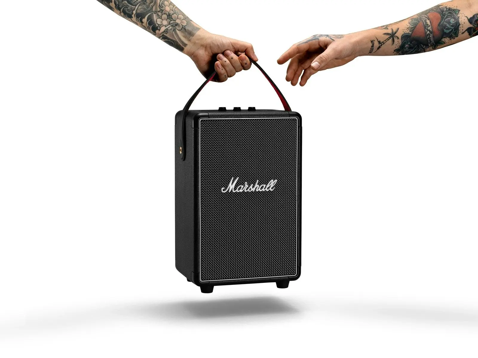 Marshall Tufton Bluetooth Wireless Rechargeable Portable Speaker w/AUX-IN Black