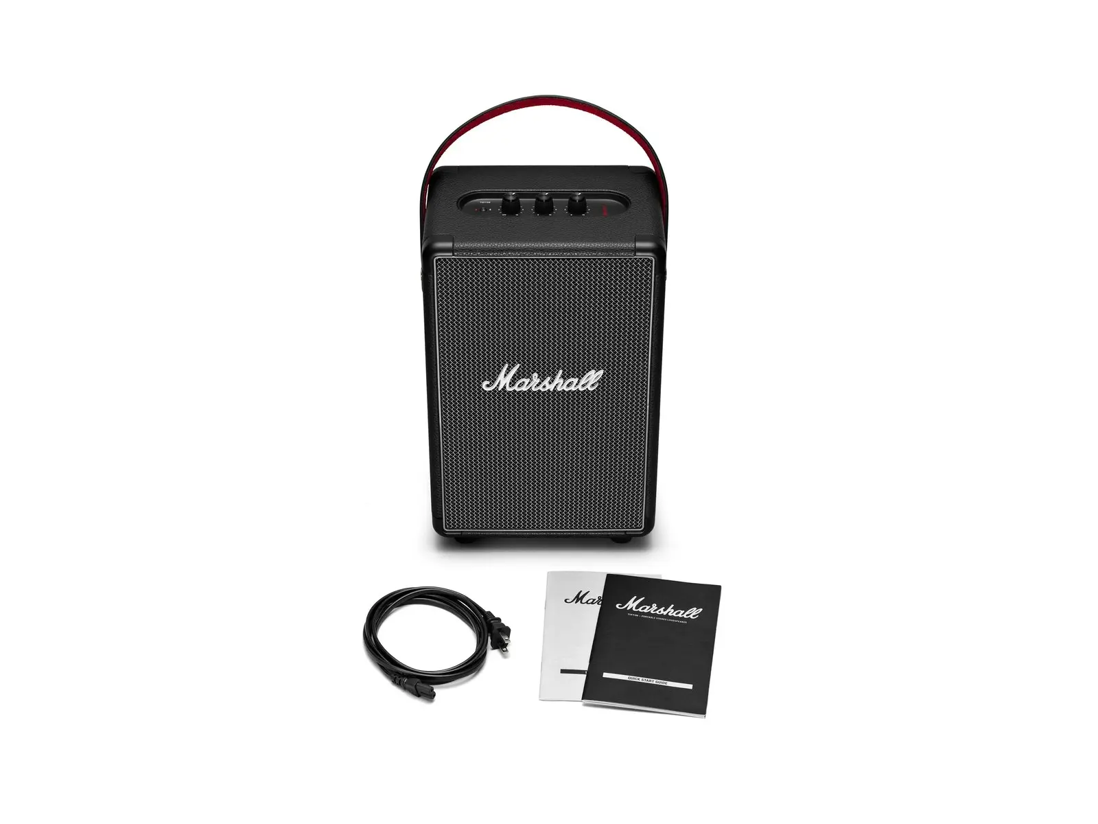 Marshall Tufton Bluetooth Wireless Rechargeable Portable Speaker w/AUX-IN Black