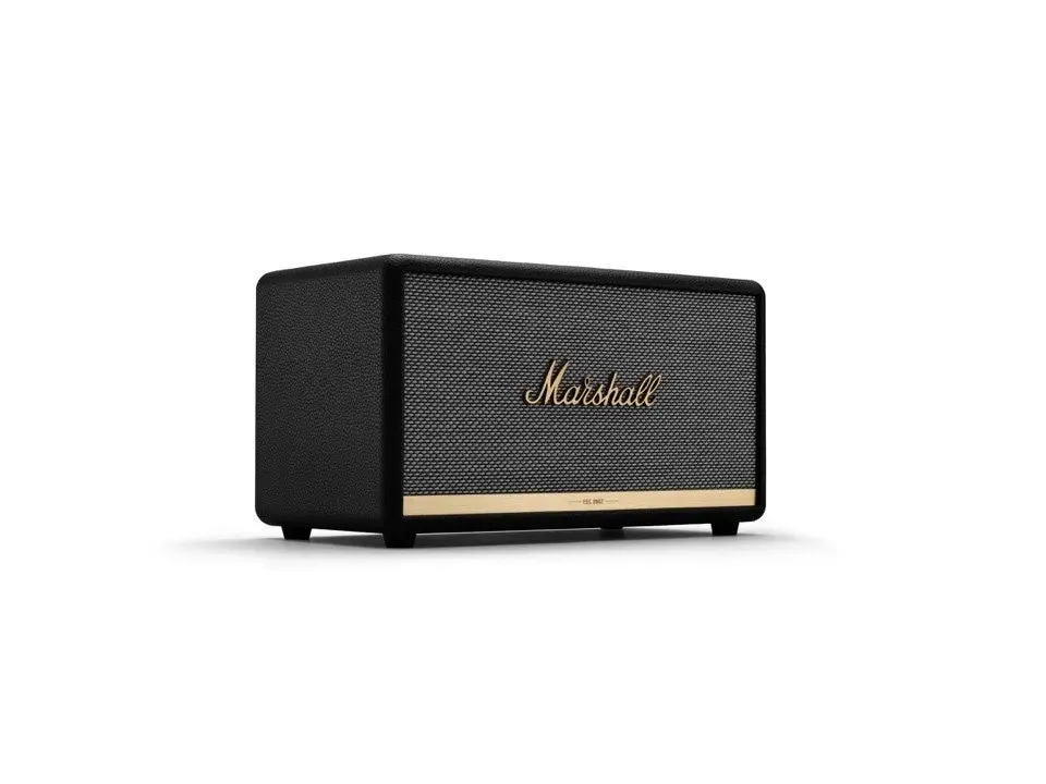 Marshall Stanmore BT II 80W Wireless Bluetooth Speaker w/Bass/Treble/AUX/RCA BLK