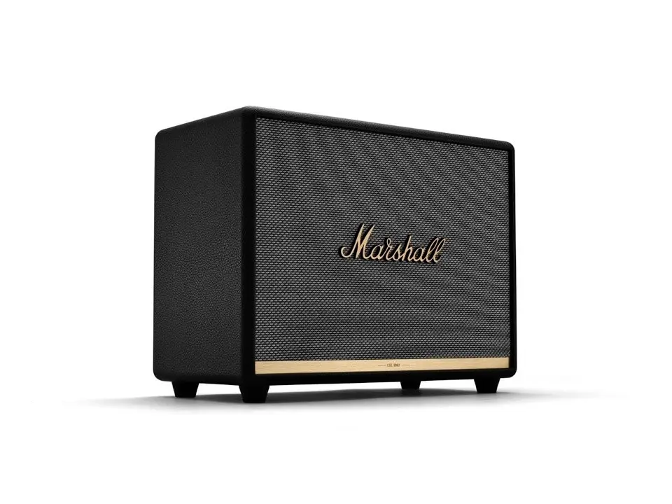 Marshall Woburn BT II 130W Wireless Bluetooth Speaker w/Bass/Treble/AUX/RCA BLK