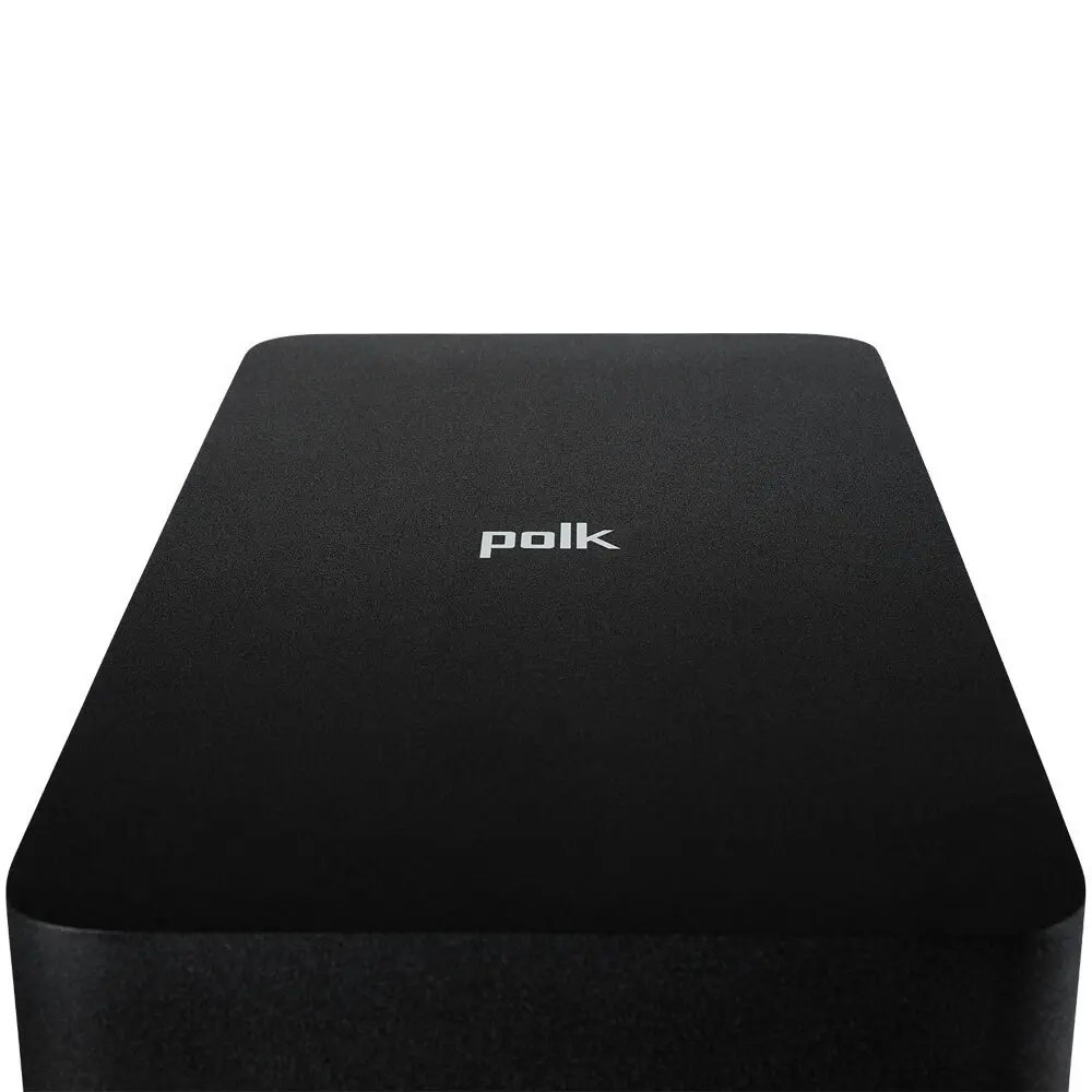 Polk React Wireless Subwoofer Front Firing Home Audio/Music/Entertainment Black