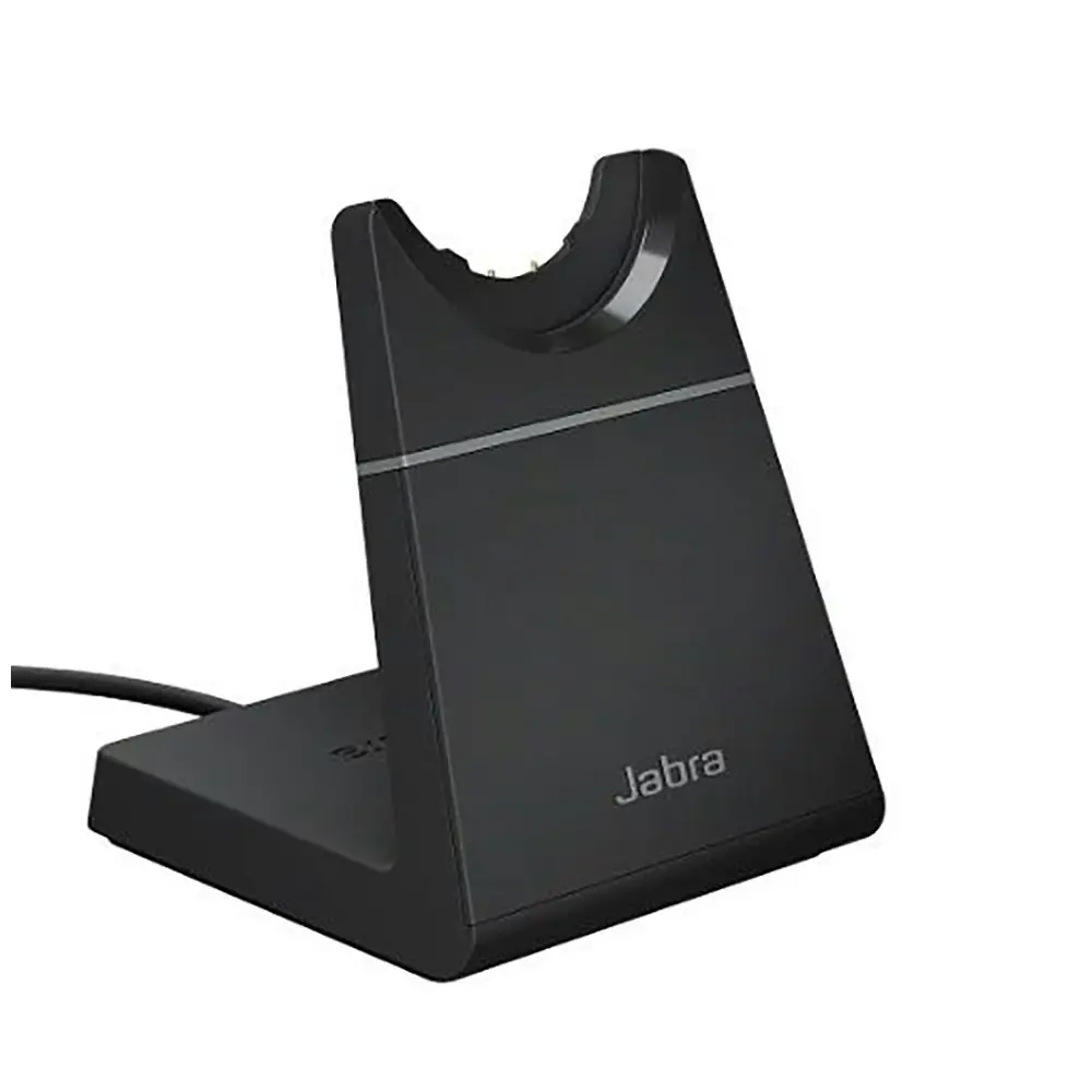 Jabra Beige Wired Headset Charging Deskstand/Hub USB-C Cradle For Evolve2 65