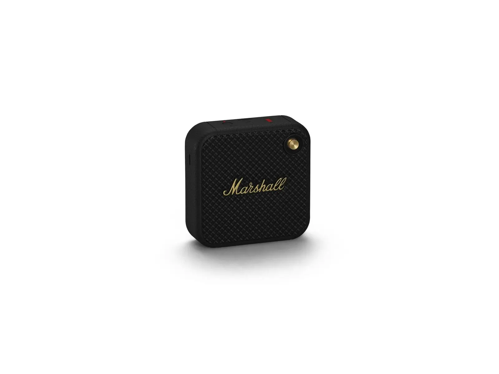 Marshall Willen Portable Wireless Bluetooth Speakers For Mobile Phones BLK/Brass