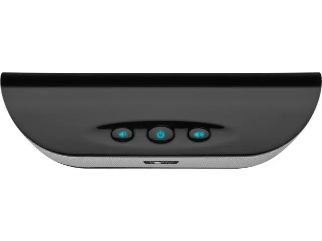 Goobay Stereo Soundbar Plug N Play USB AUX Portable Speaker For Smartphones BLK